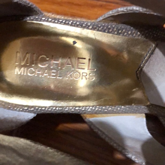 Michael Kors wedge espadrille sandals - Picture 7 of 8